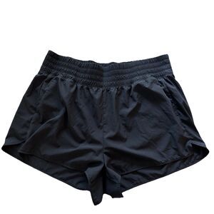 Old Navy Active Shorts Women 2XL Extra High Rise Navy Blue Lined Quick Dry